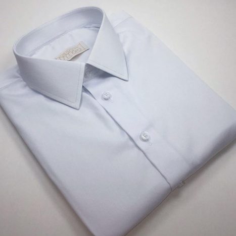 Camisa Sob Medida Branca Básica 100% Algodão Nacional - Foto 1