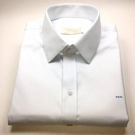 Camisa sob medida fustão branca - Foto 1