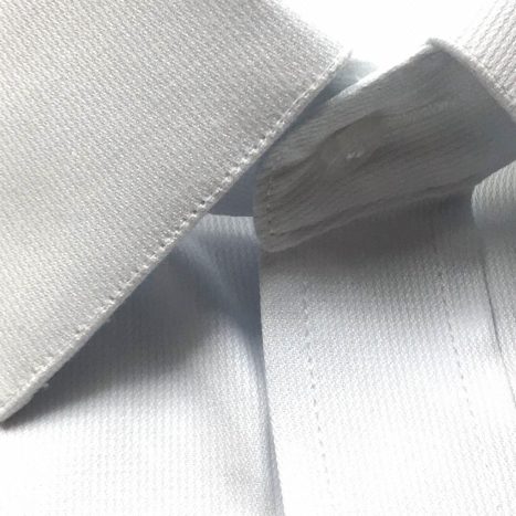 Camisa sob medida fustão branca - Foto 2