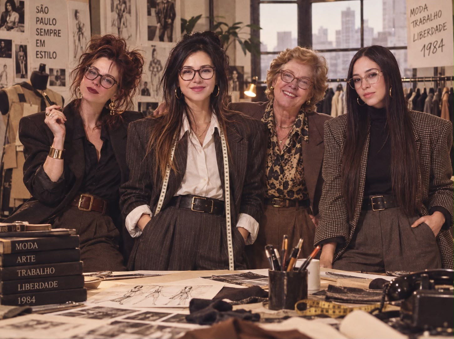 DMR Alfaiataria e a trend dos anos 80: Na moda, tudo se revisita. Mas nunca da mesma forma.